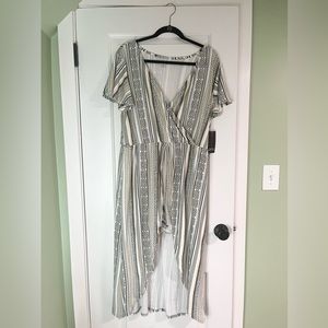 Brand new No Boundaries high-low shorts romper, size XXL